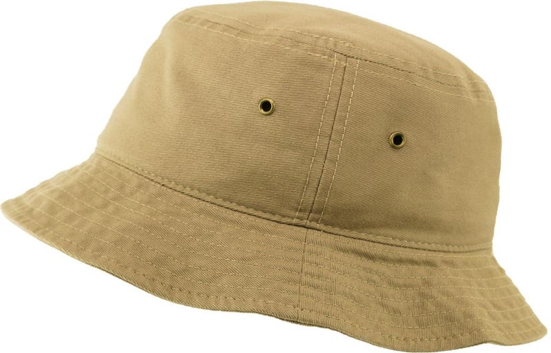 KBETHOS KBM-500 KHK L/XL Unisex Washed Cotton Bucket Hat Summer Outdoor Cap - 5. Khaki, Large-X-Large - Image 3